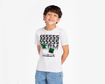 Foto 3 | Playera Minecraft Manga Corta para Niño