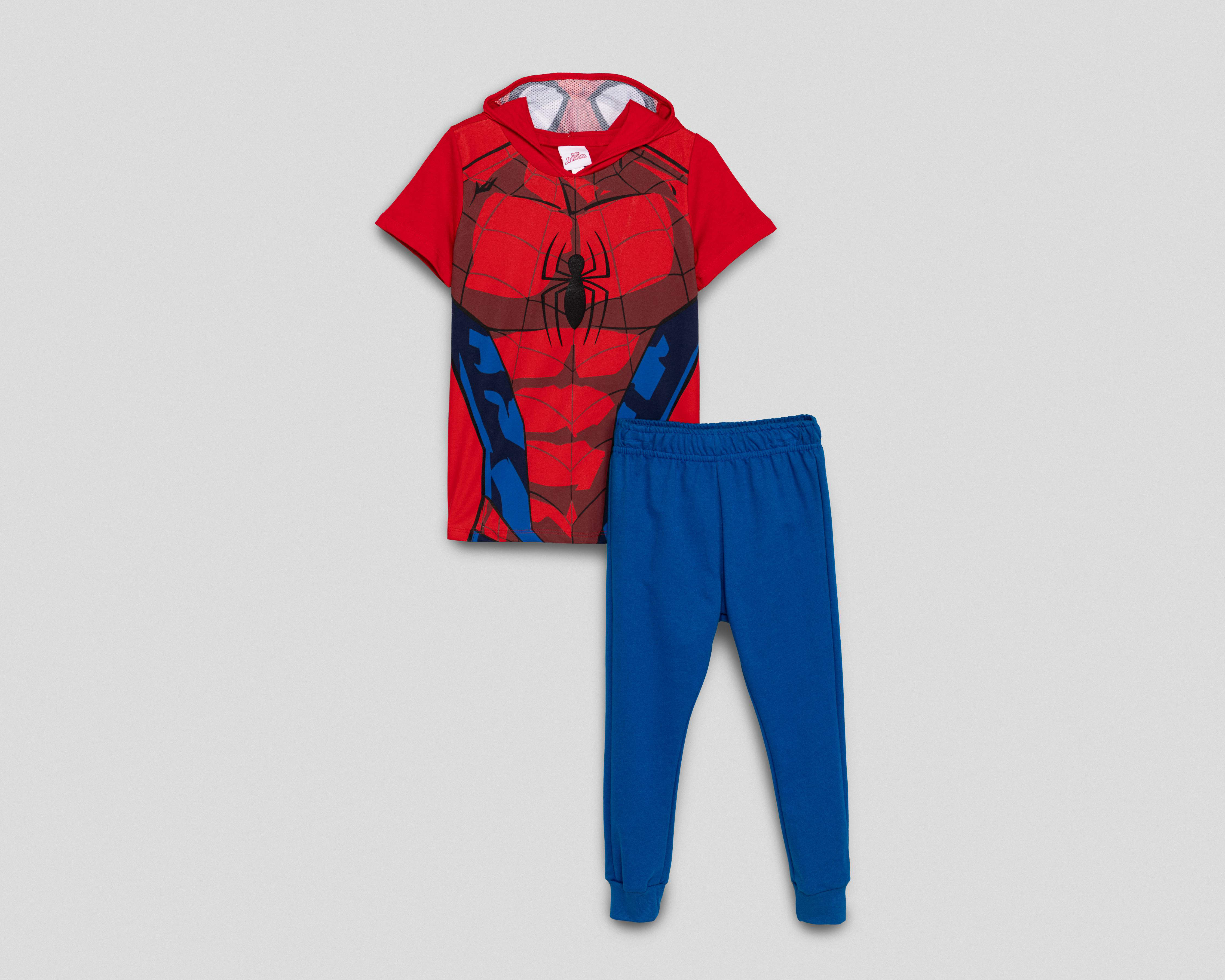 Foto 2 pulgar | Conjunto de Pants y Playera Marvel para Niño