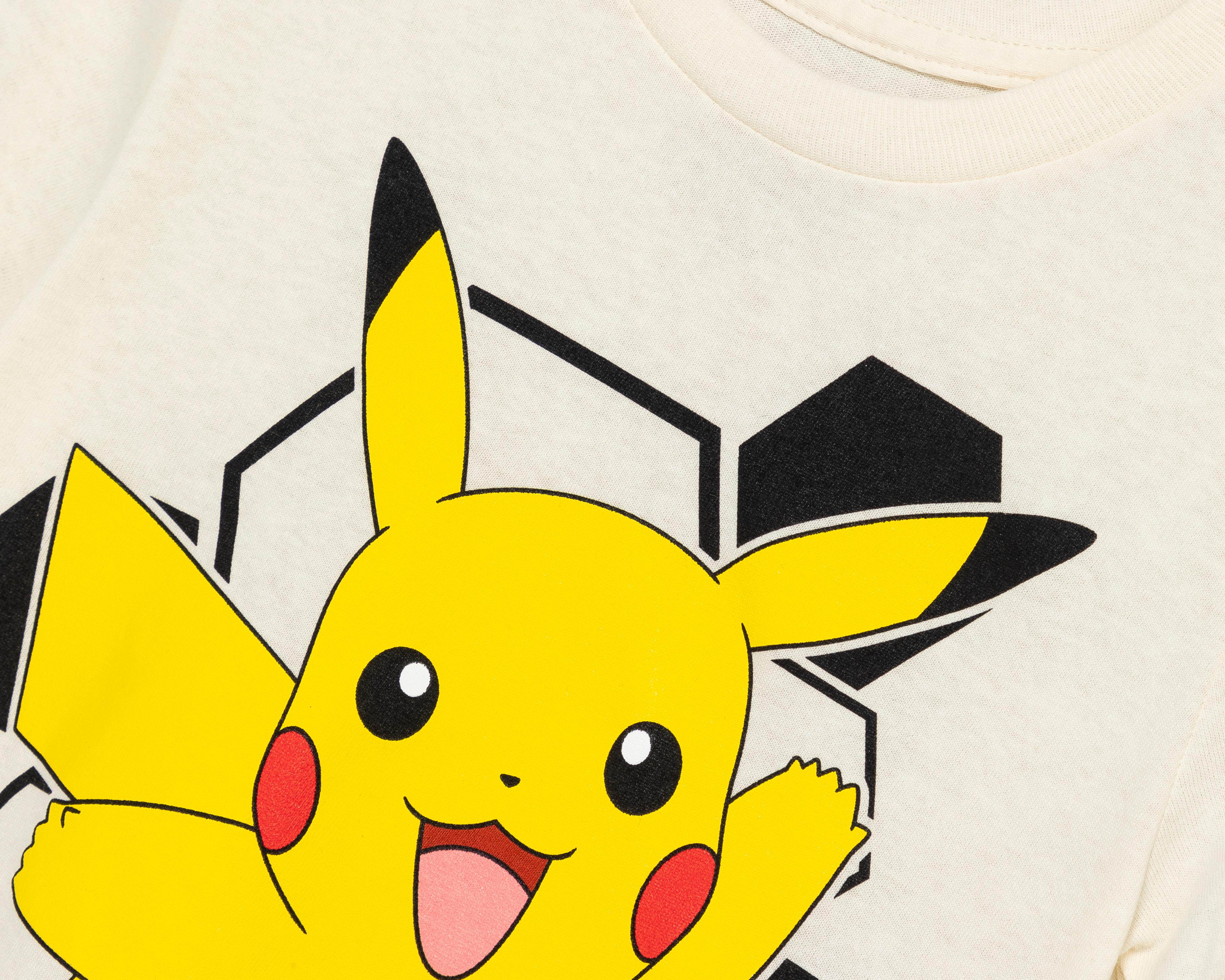 Foto 4 pulgar | Playera Pokémon Manga Corta Estampado para Niño