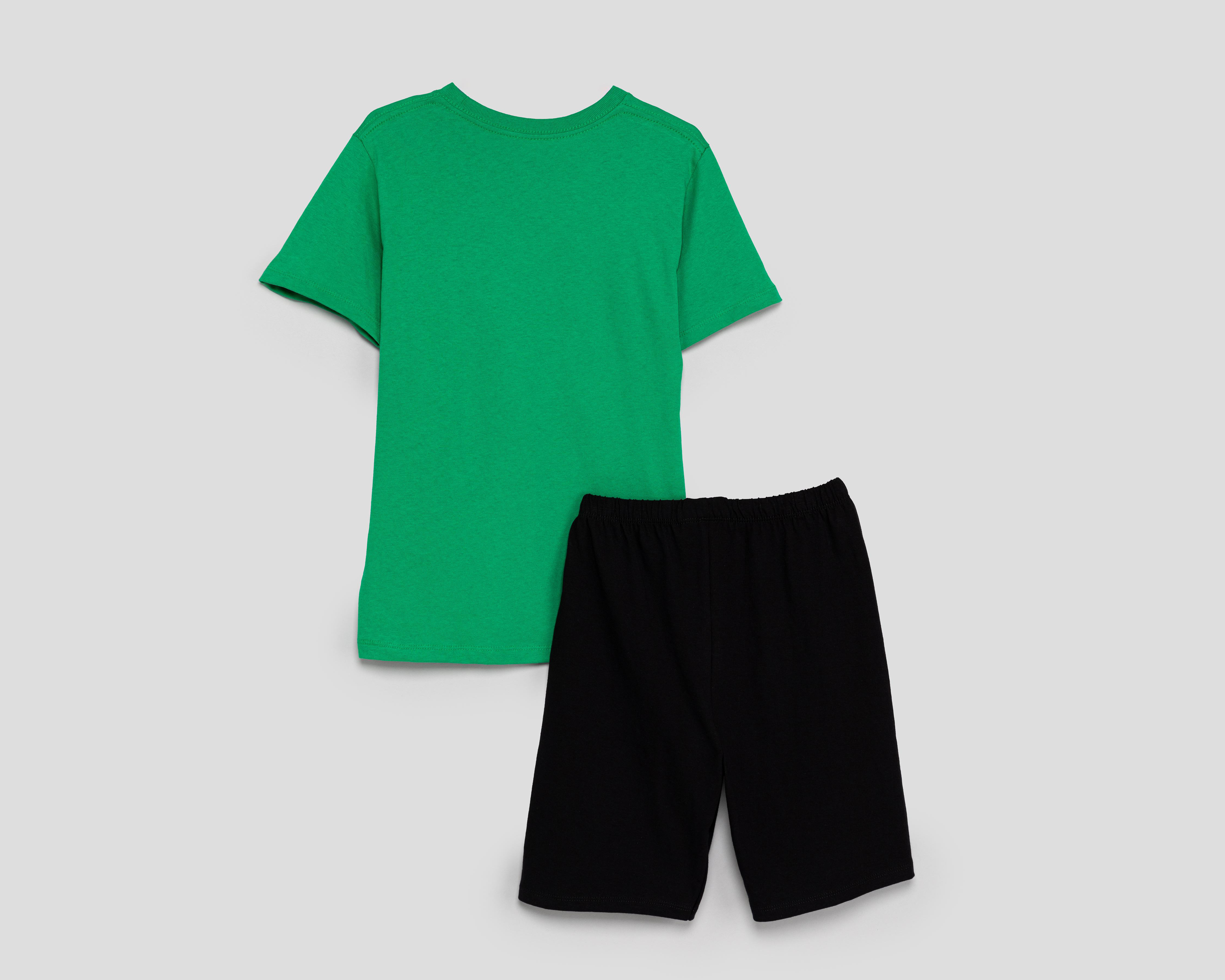 Foto 2 | Conjunto de Short y Playera Minecraft para Niño