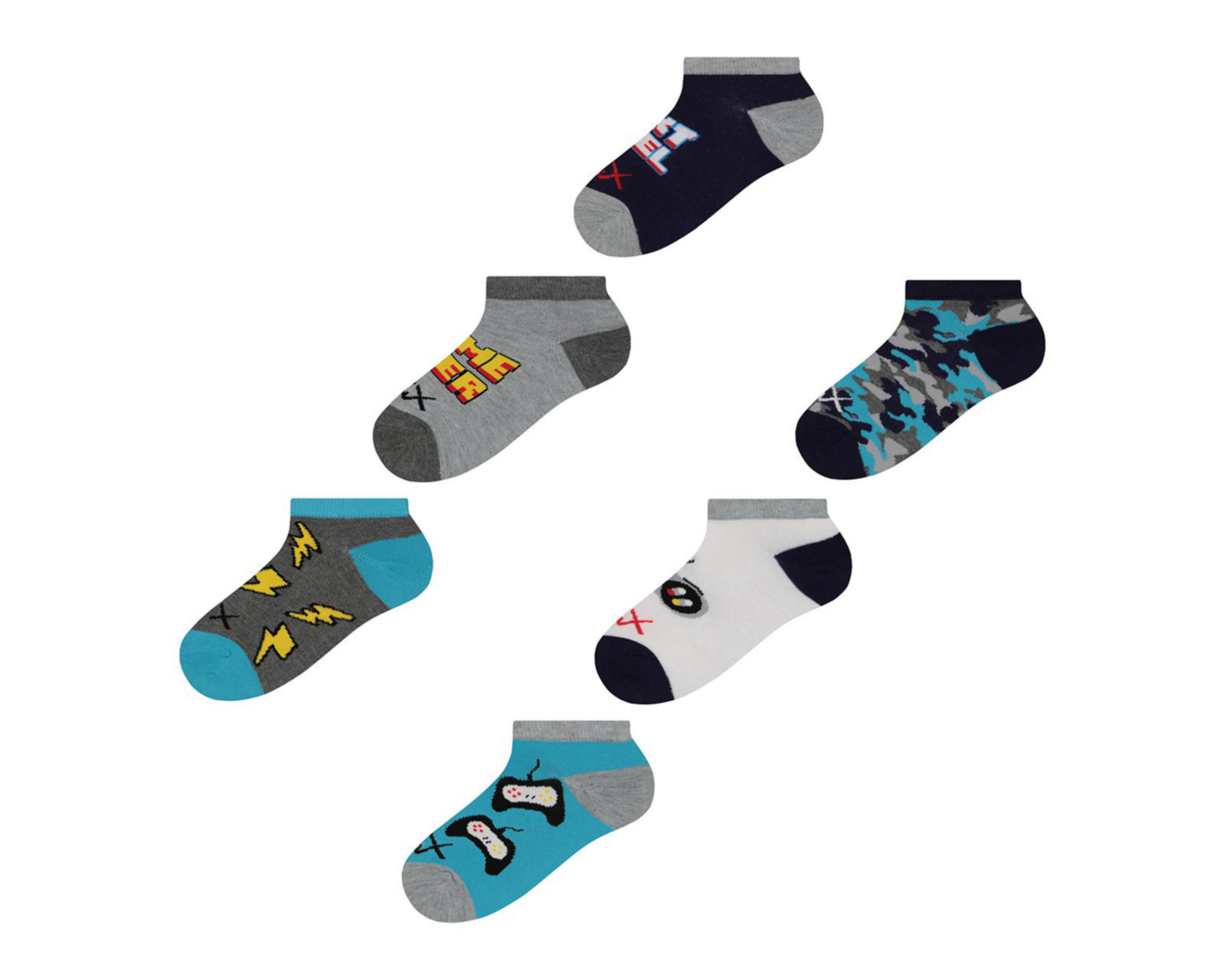 Calcetas Skechers para Niño 6 Pares