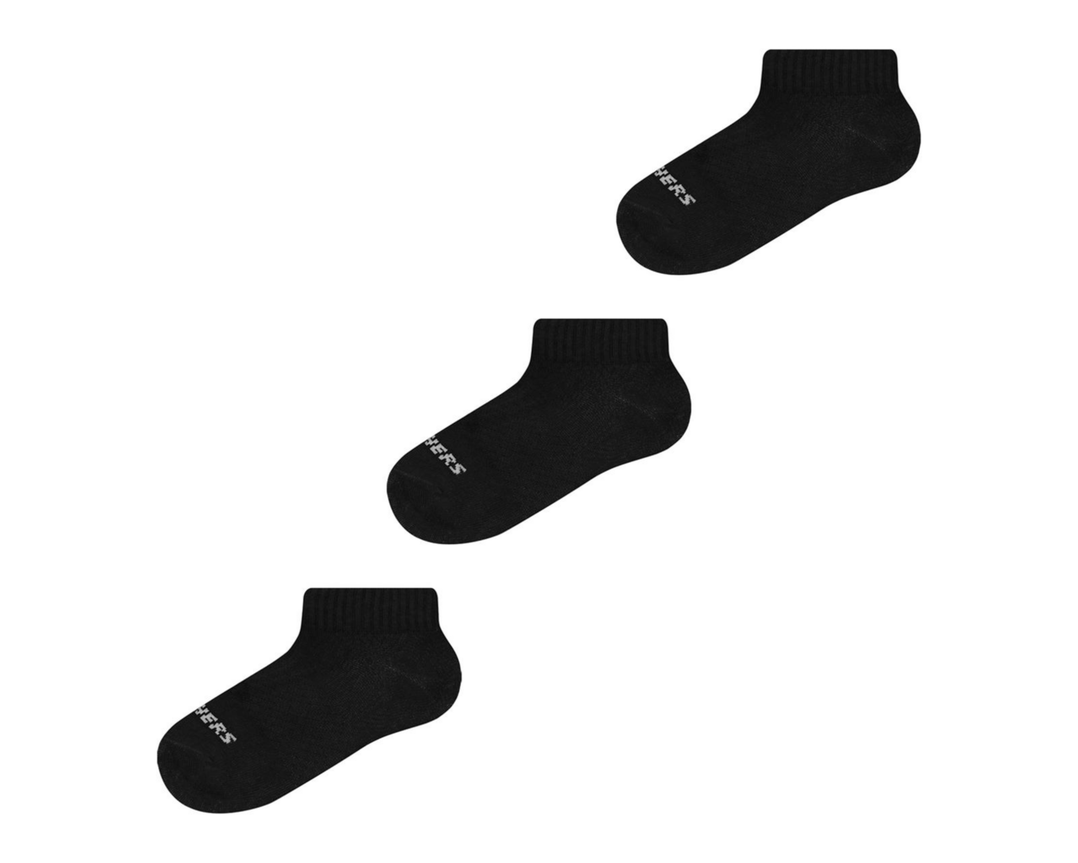 Calcetas Deportivas Skechers para Niño 3 Pares