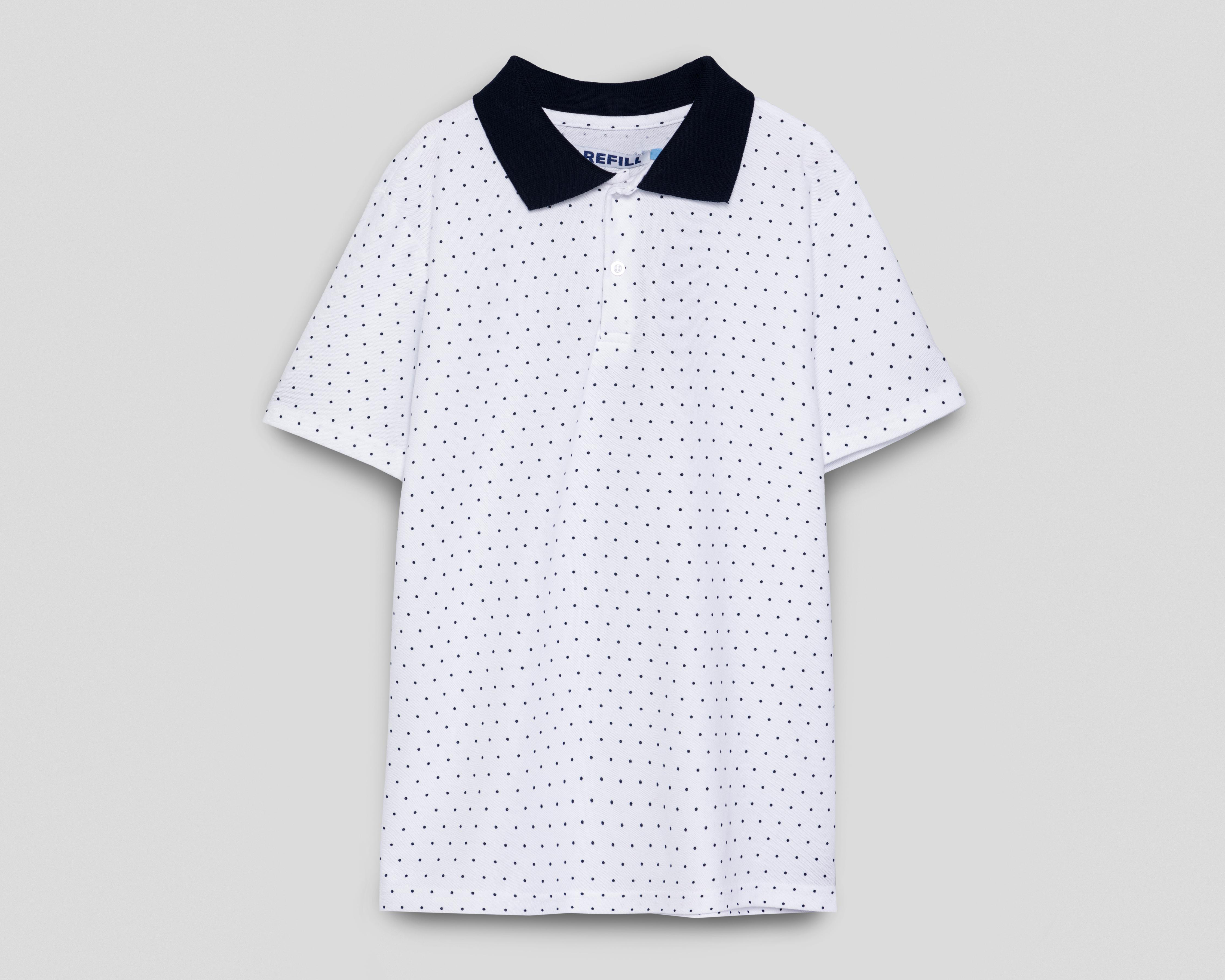 Playera Polo Refill para Niño