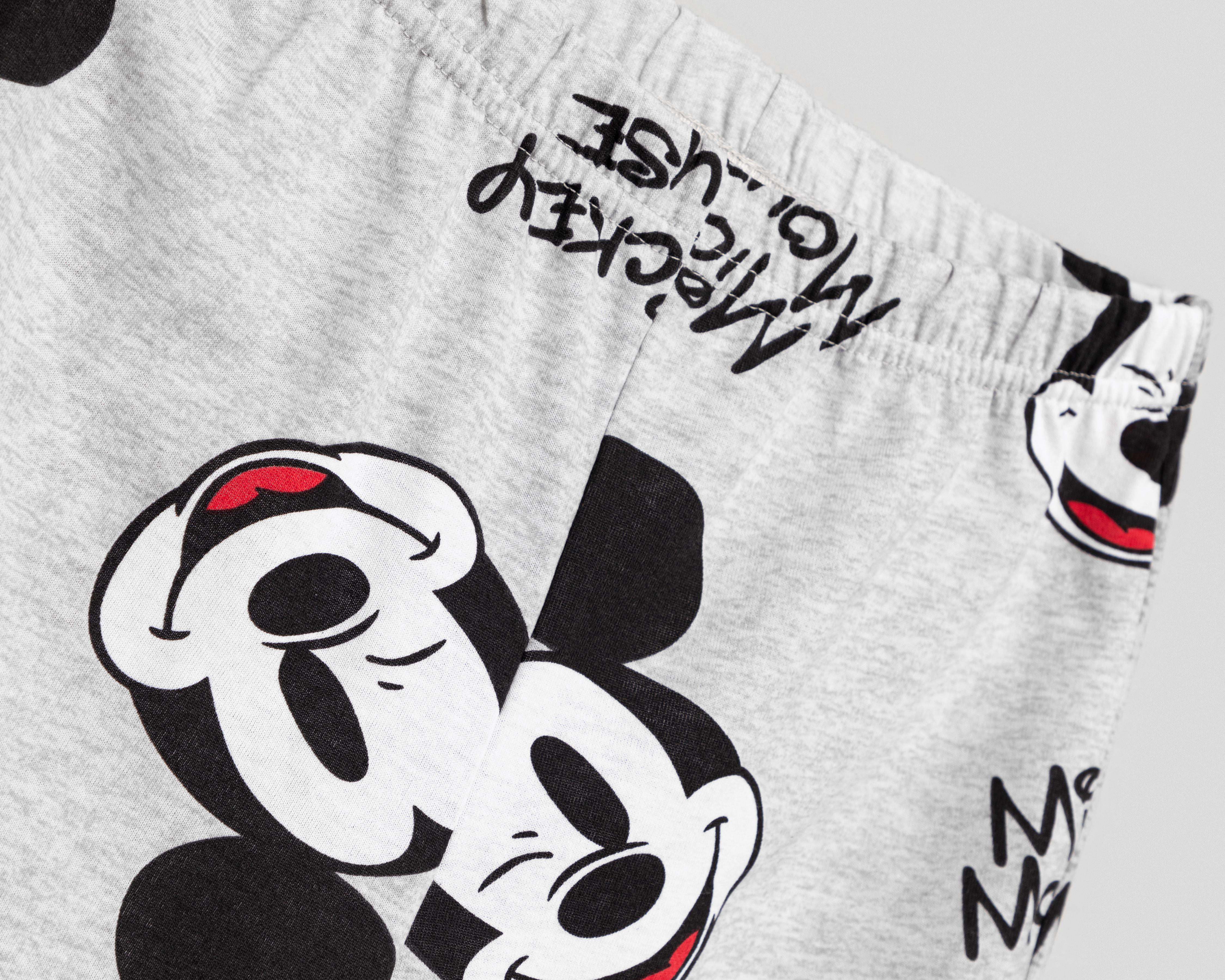 Foto 4 | Pijama para Niño Mickey Mouse Disney 2 Piezas