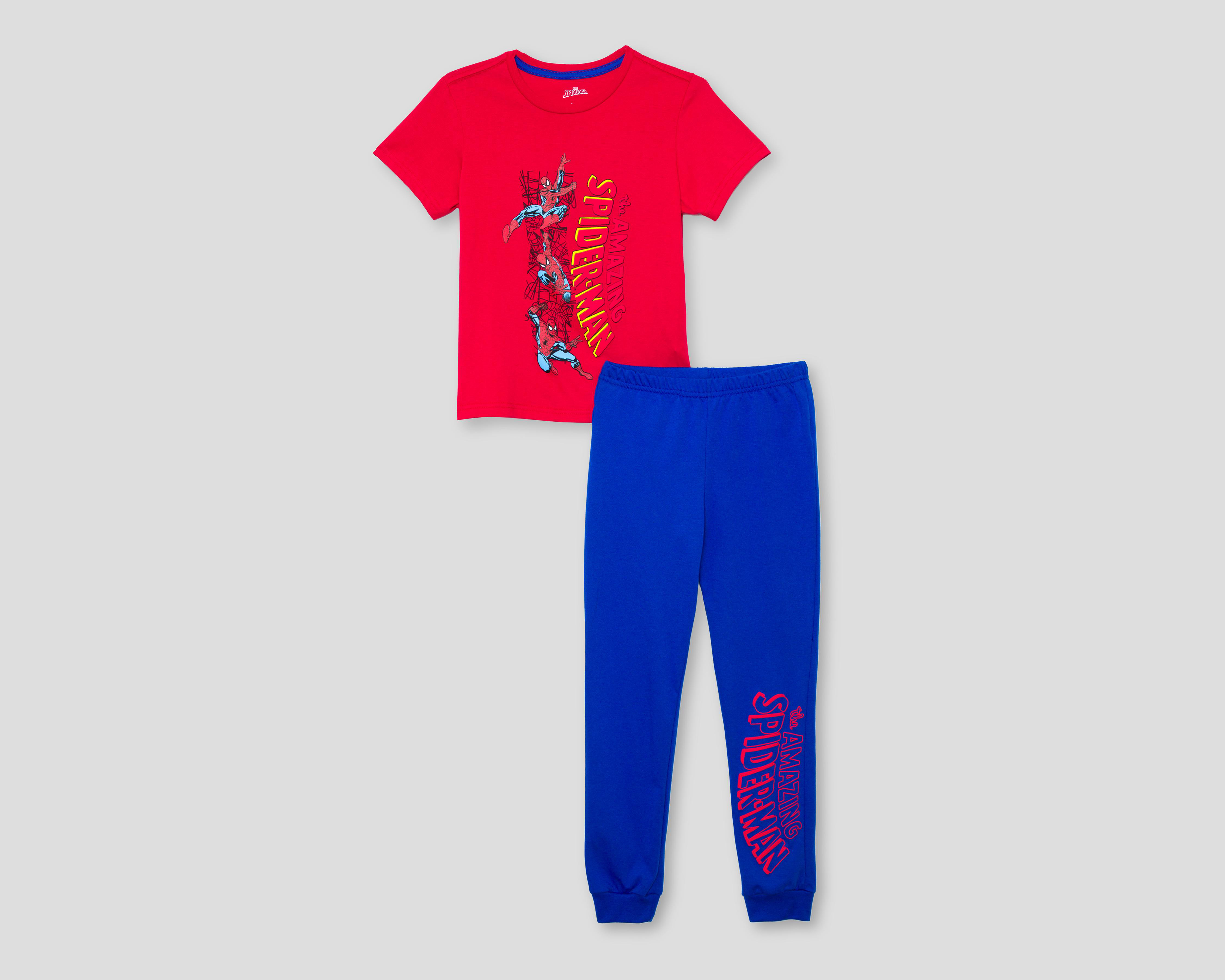 Foto 2 pulgar | Pijama para Niño de Spider-Man Marvel 2 Piezas