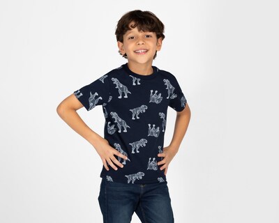 Foto 1 | Playera Refill Manga Corta para Niño