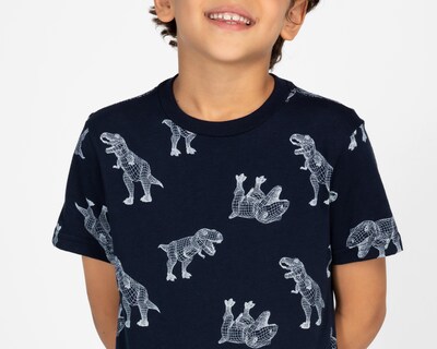 Foto 4 | Playera Refill Manga Corta para Niño