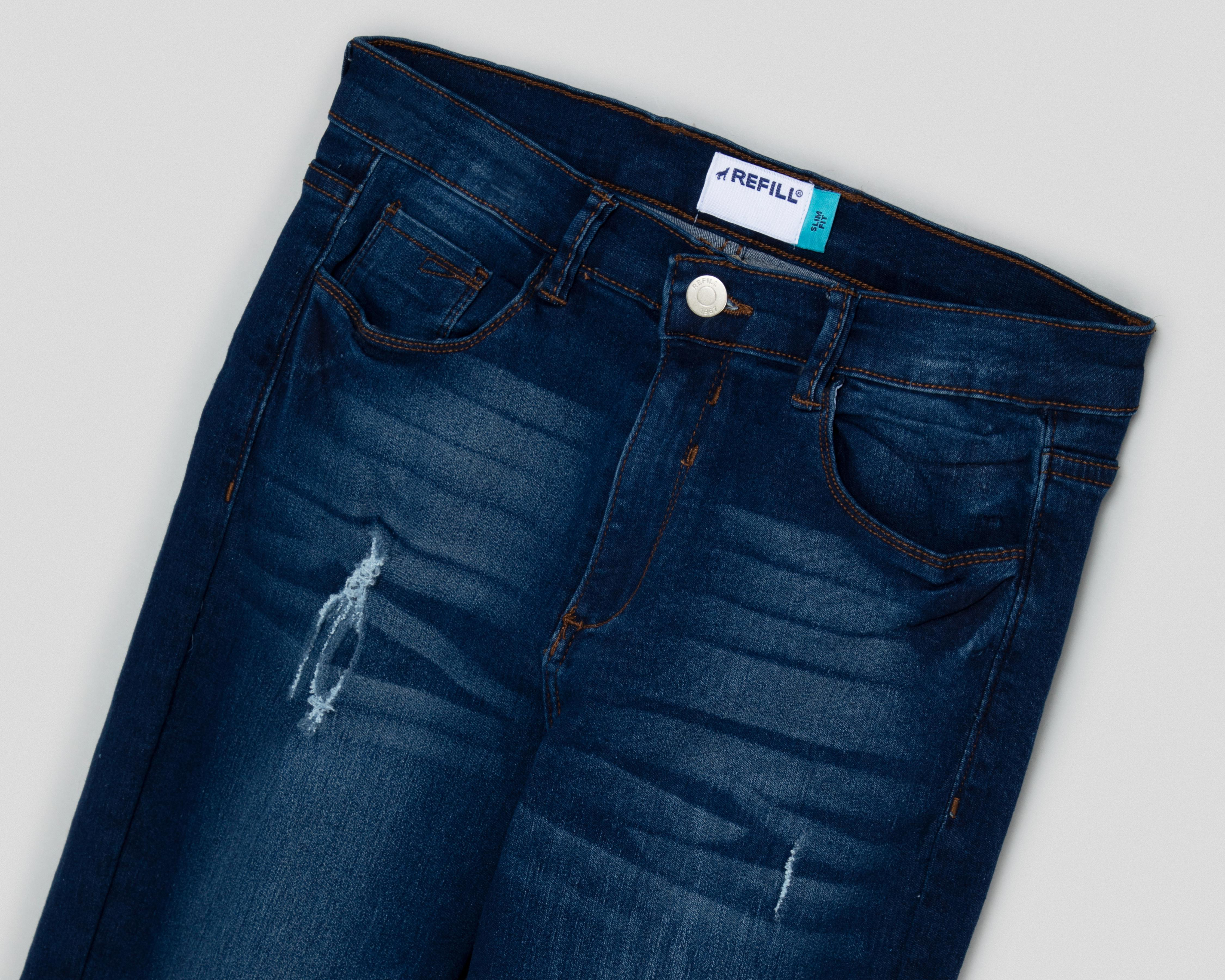 Foto 2 | Pantalón Refill Slim Juvenil