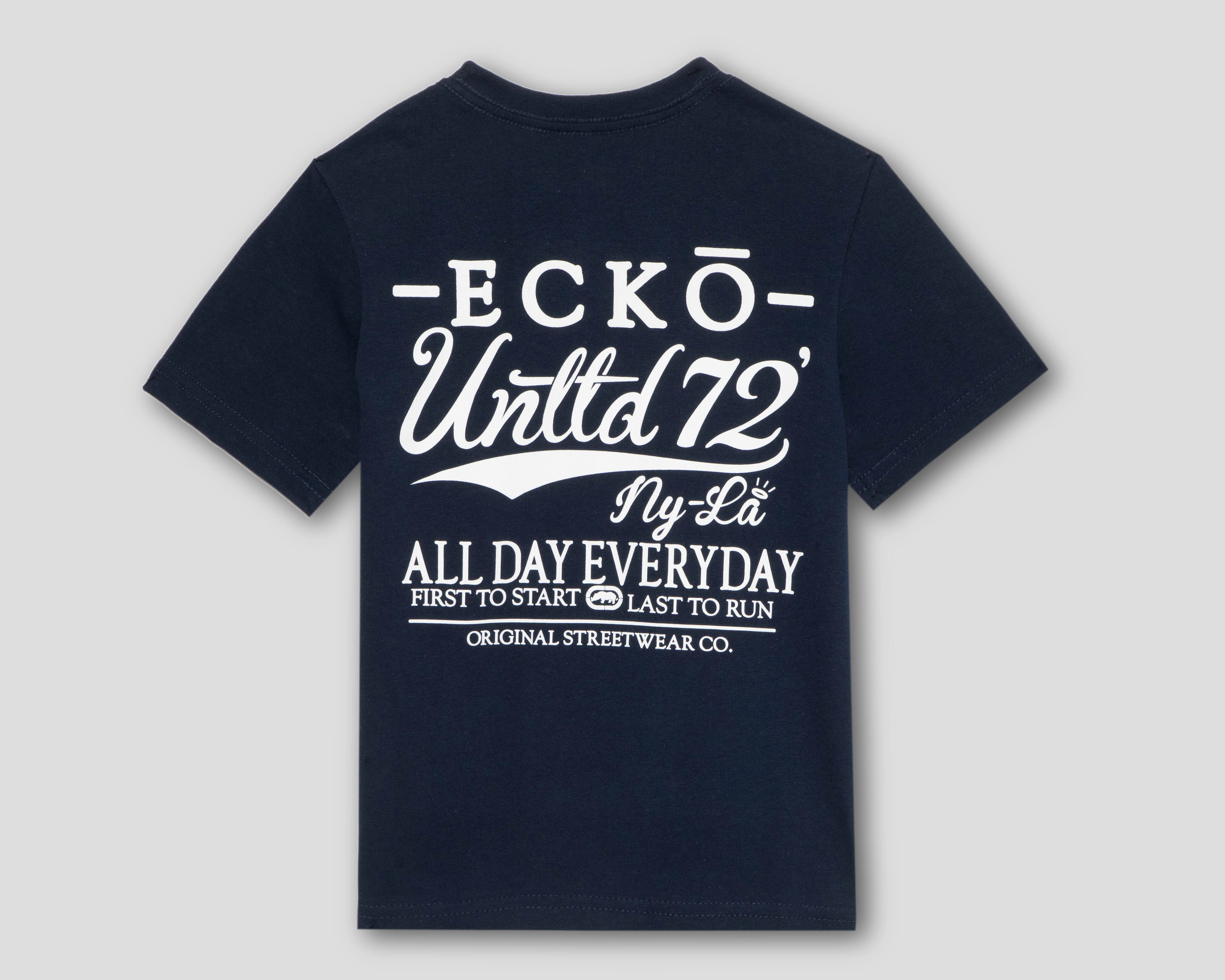 Foto 3 pulgar | Playera Eckó Unltd. Manga Corta Estampada para Niño