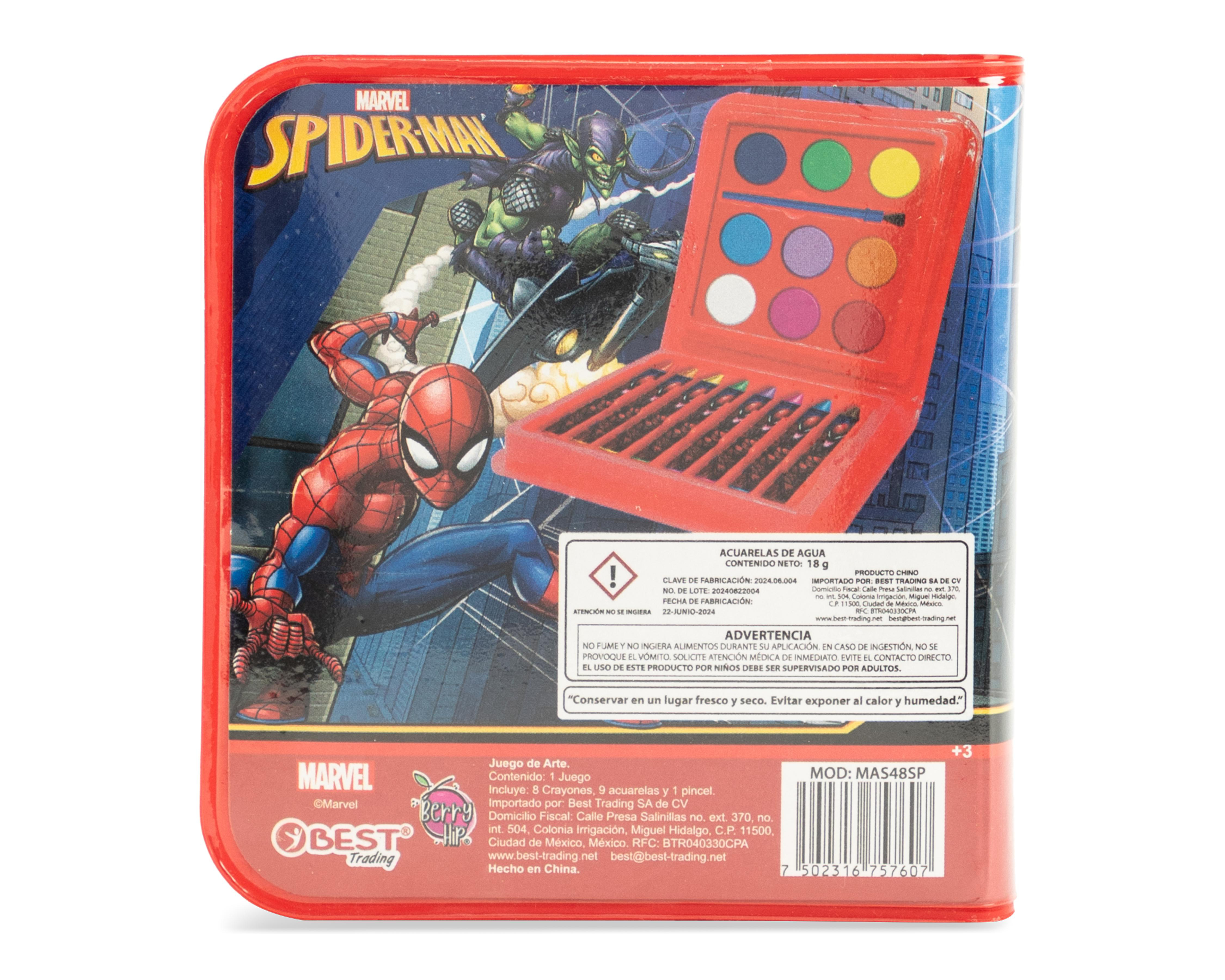 Foto 3 pulgar | Juego de Arte Marvel Spider-Man