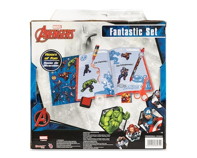 Foto 2 | Libreta Marvel Avengers con Accesorios