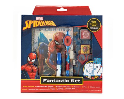 Foto 1 | Libreta Marvel Spider-Man con Accesorios