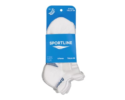 Foto 3 | Calcetines Deportivos Sportline para Niño 6 Pares