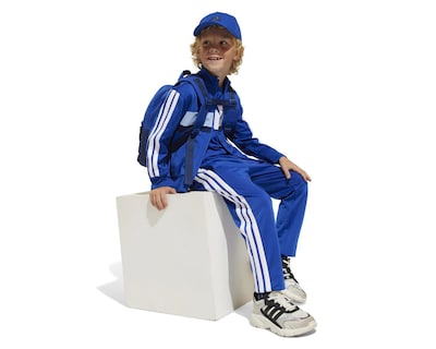 Foto 5 | Pants y Chamarra Adidas Seasonal Essentials Tiberio Tricot 3 Bandas para Niño