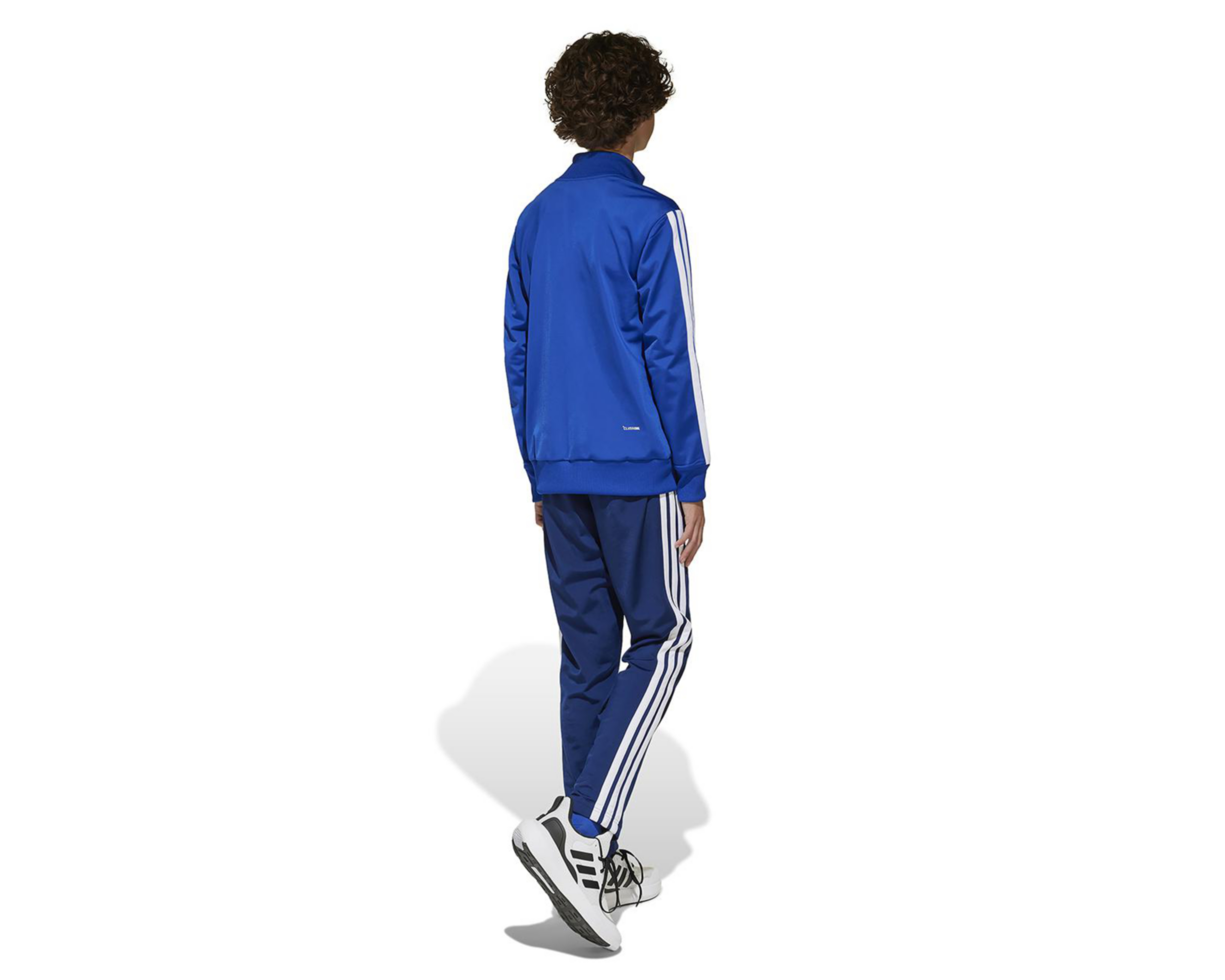 Foto 3 pulgar | Pants y Chamarra Adidas Seasonal Essentials Tiberio Tricot 3 Bandas Juvenil