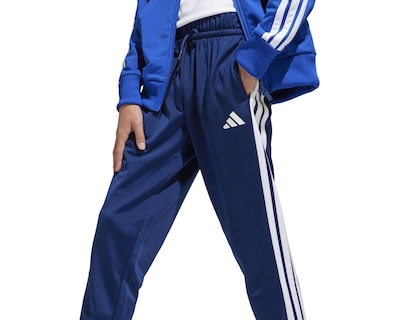 Foto 4 | Pants y Chamarra Adidas Seasonal Essentials Tiberio Tricot 3 Bandas Juvenil