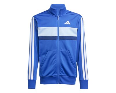 Foto 7 | Pants y Chamarra Adidas Seasonal Essentials Tiberio Tricot 3 Bandas Juvenil