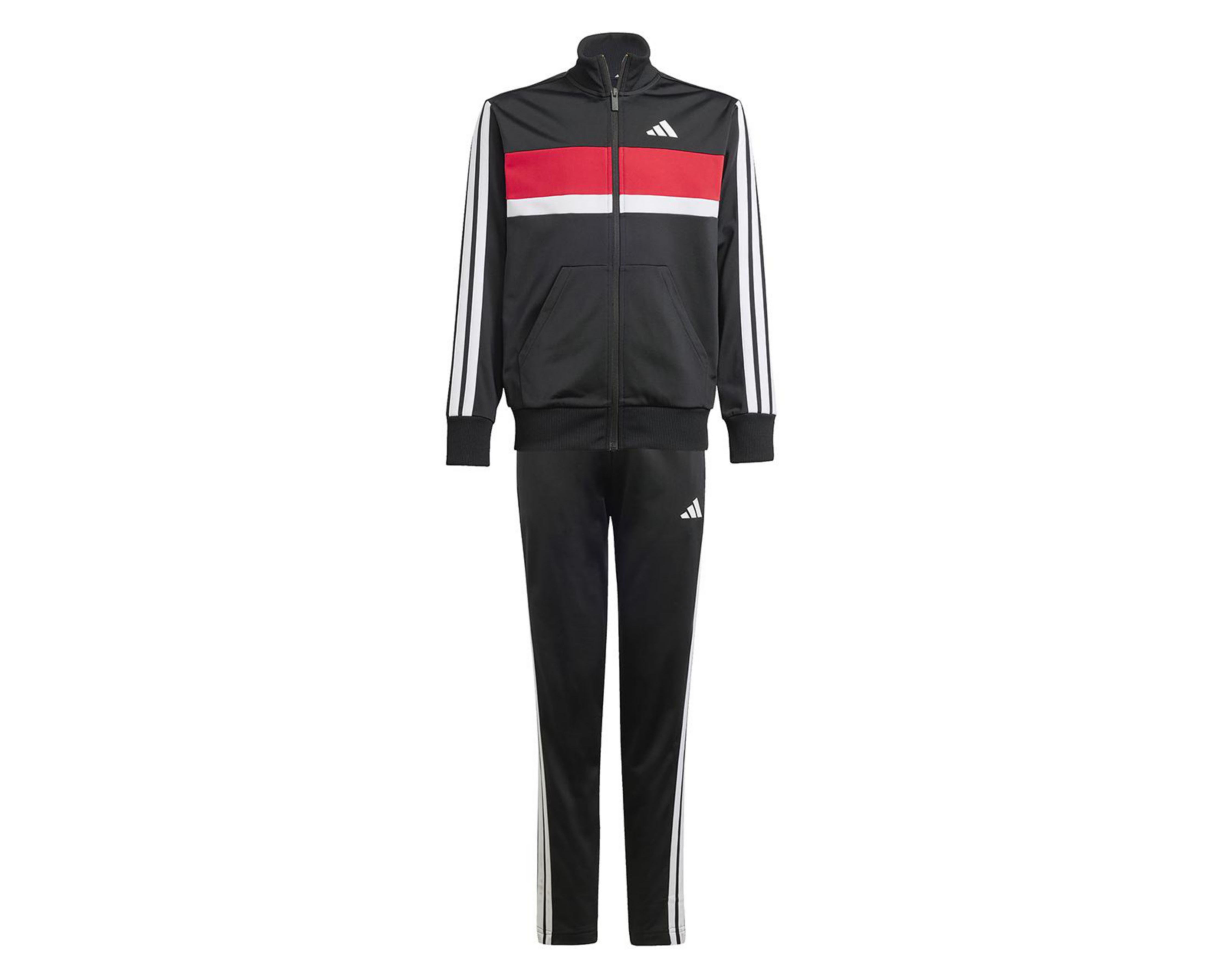 Foto 6 | Pants y Chamarra Adidas Seasonal Essentials Tiberio Tricot 3 Bandas Juvenil