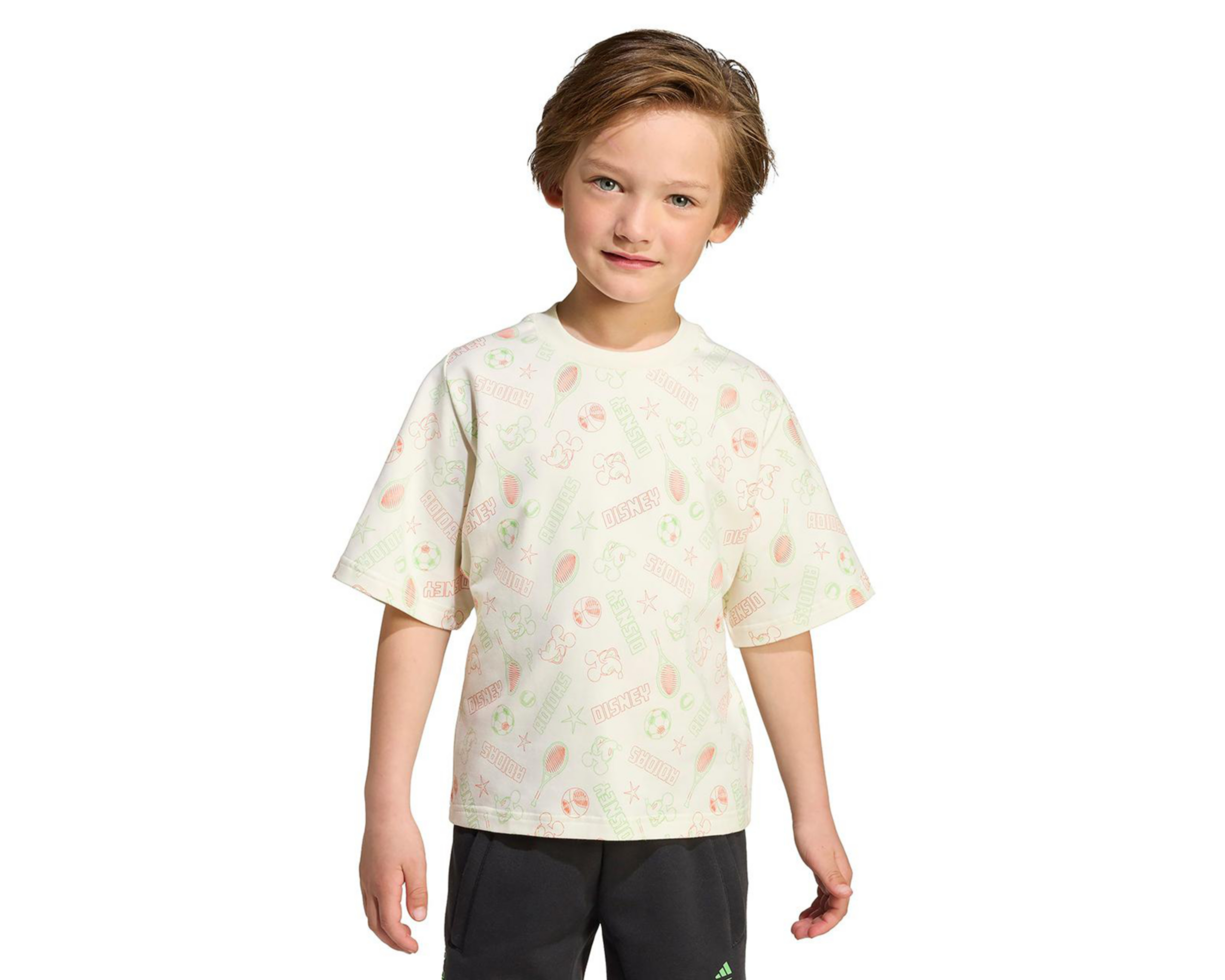 Playera Deportiva Adidas Mickey Mouse para Niño