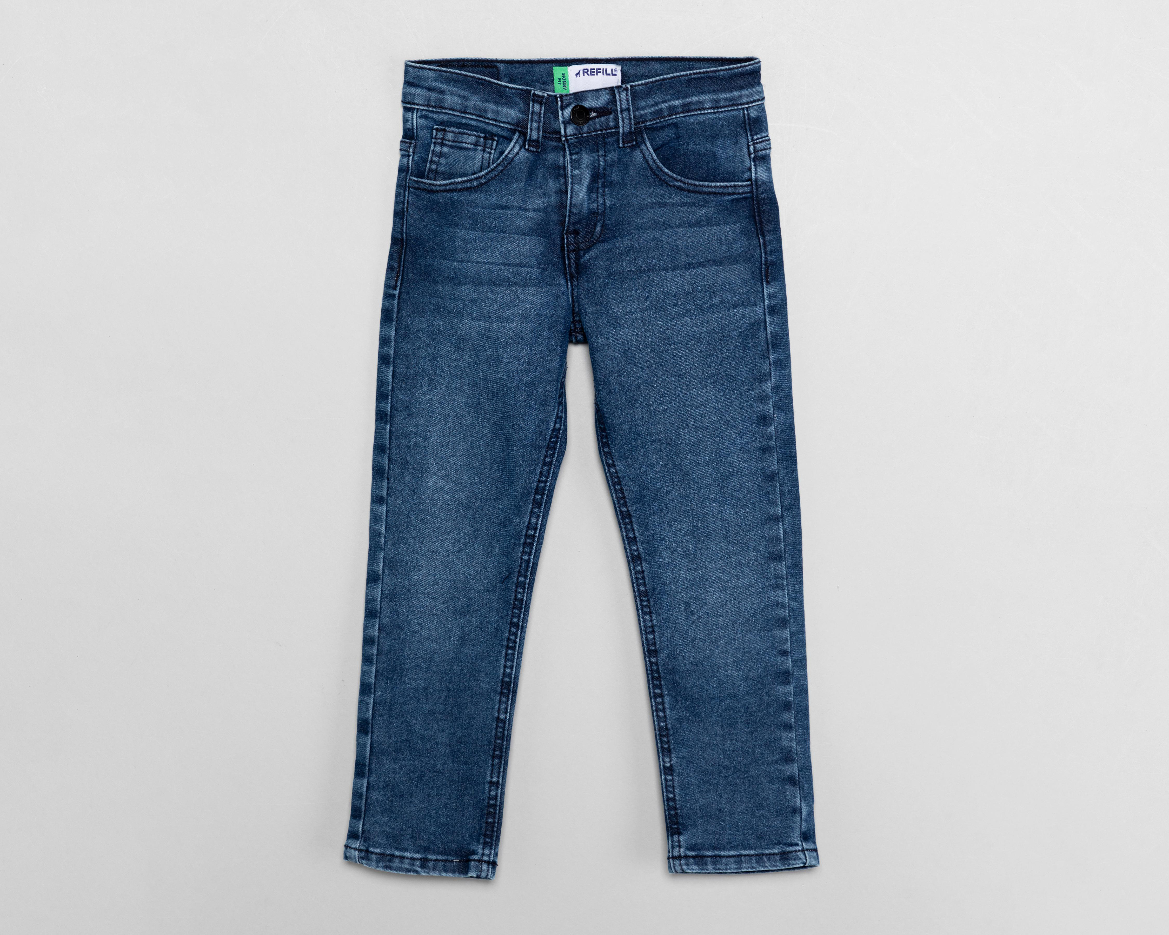 Foto 2 pulgar | Pantalón Refill Skinny Fit para Niño