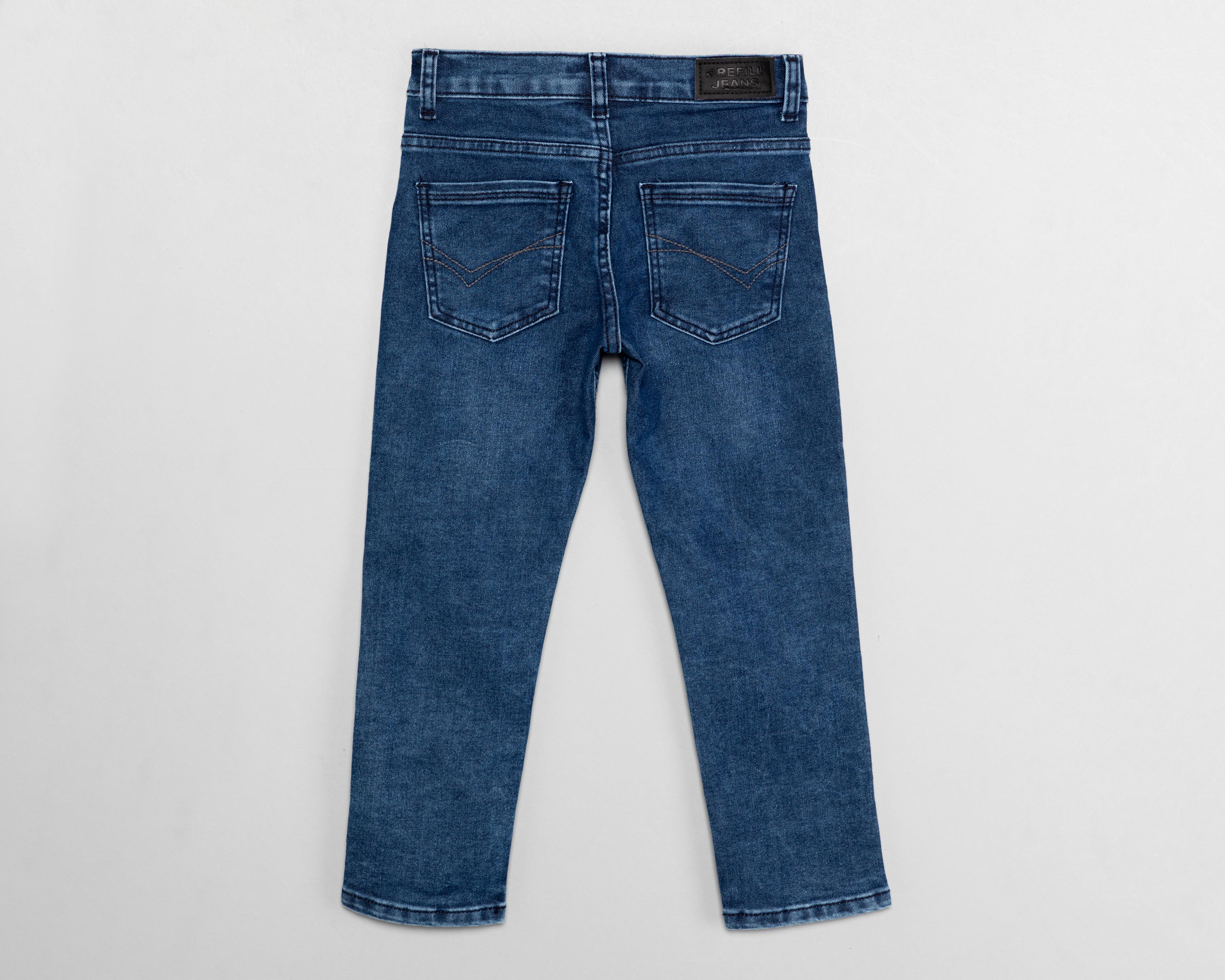 Foto 3 pulgar | Pantalón Refill Skinny Fit para Niño