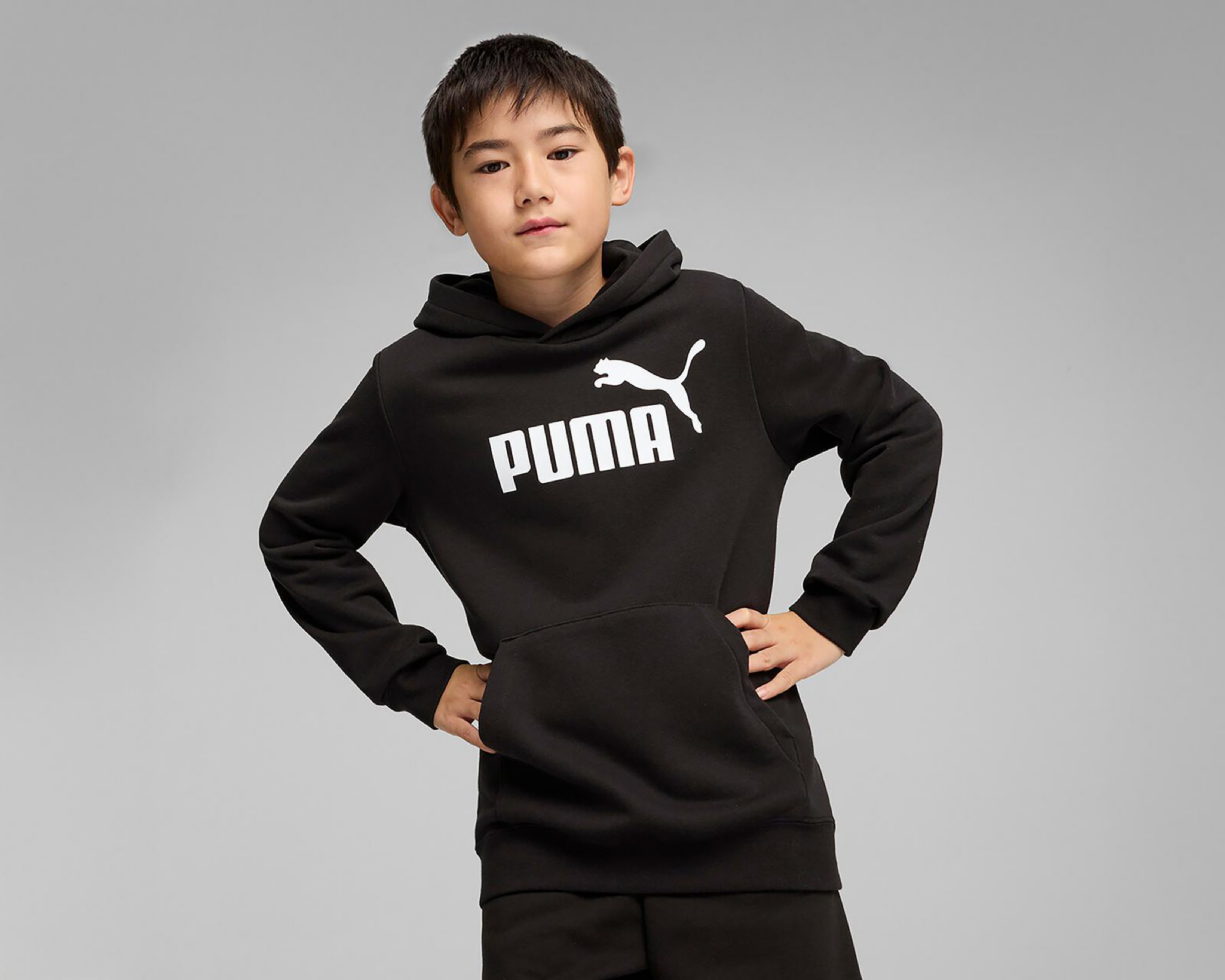 Foto 2 pulgar | Sudadera con Capucha Puma para Niño