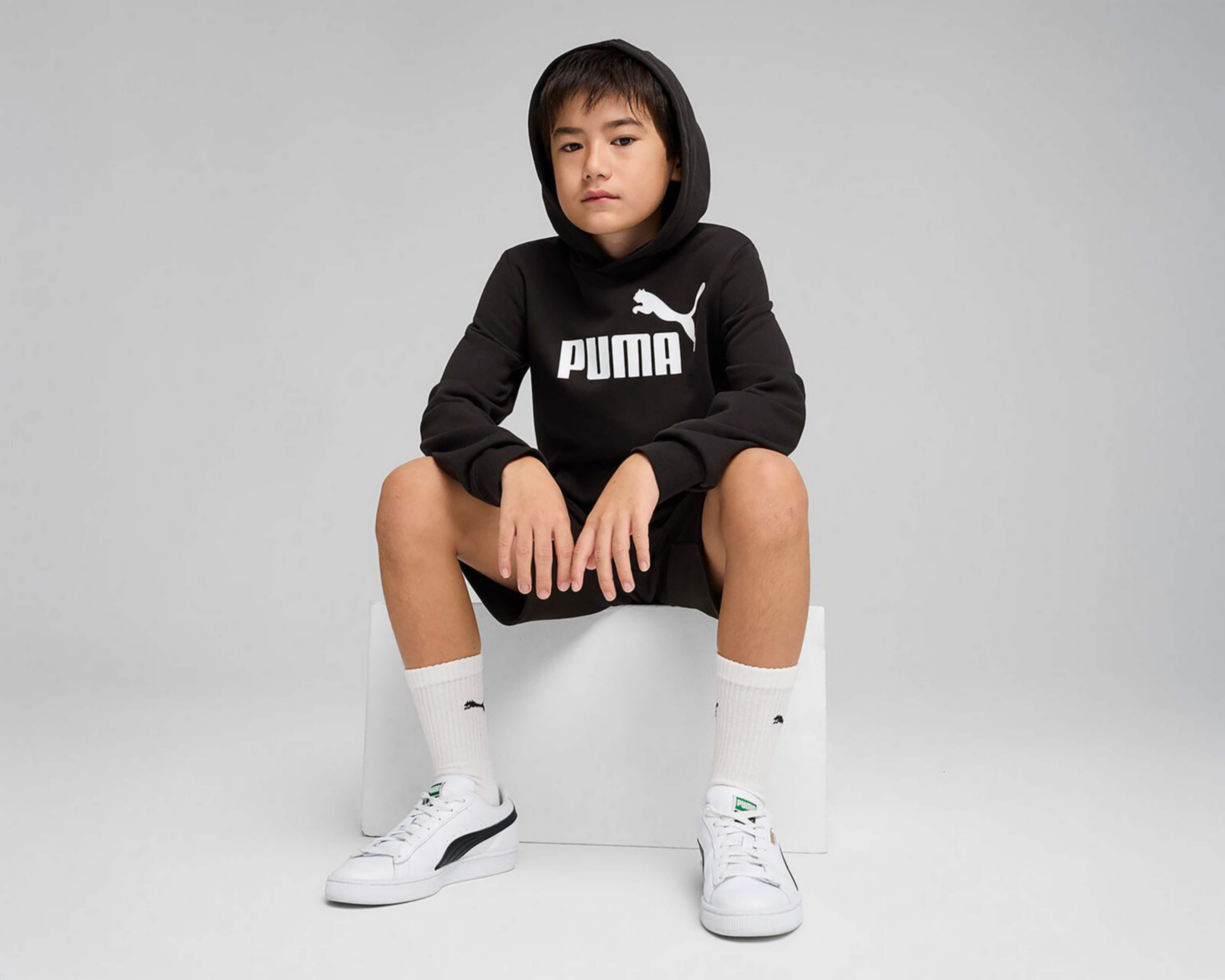 Foto 4 pulgar | Sudadera con Capucha Puma para Niño