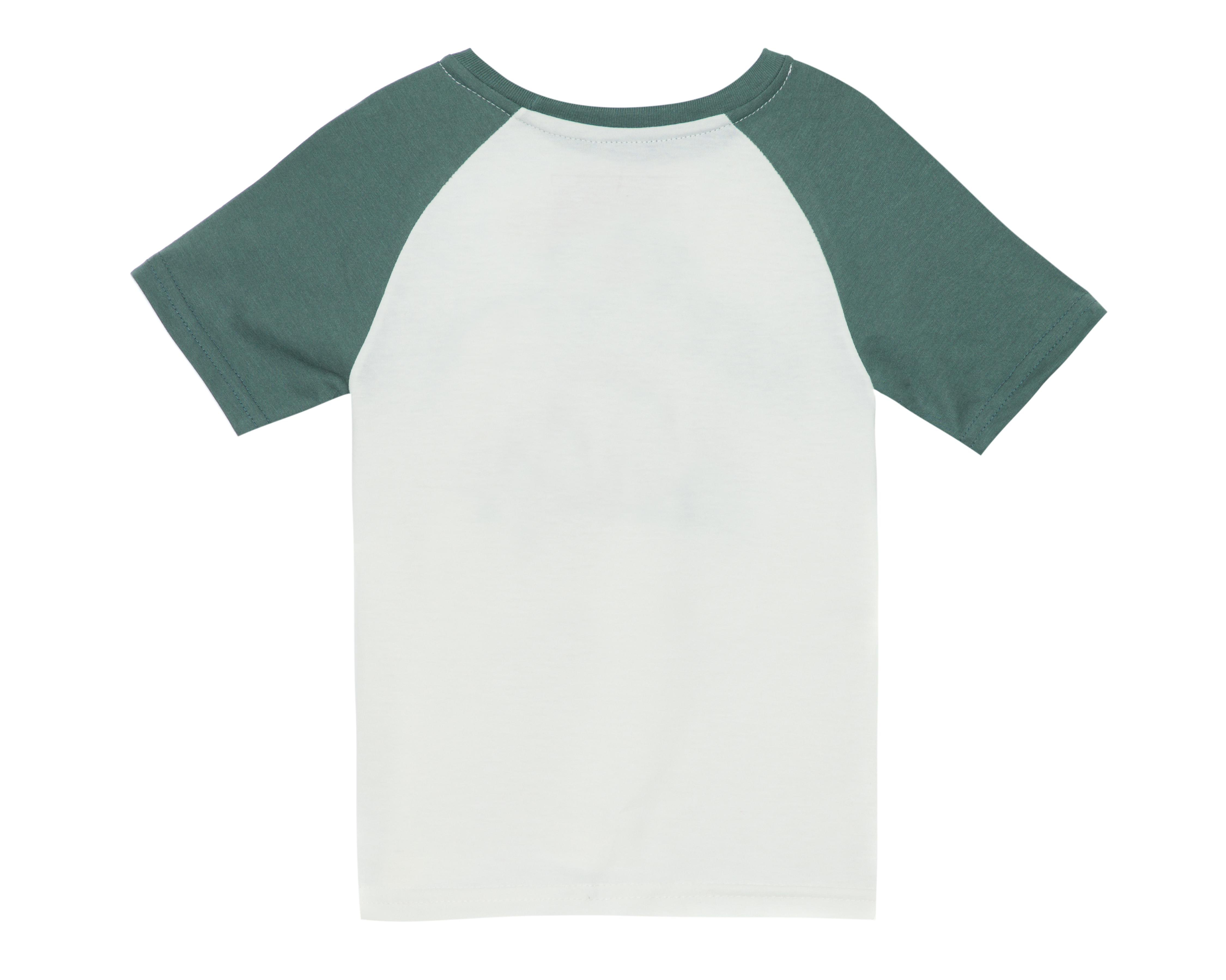 Foto 3 pulgar | Playera Refill Manga Corta Estampada para Niño