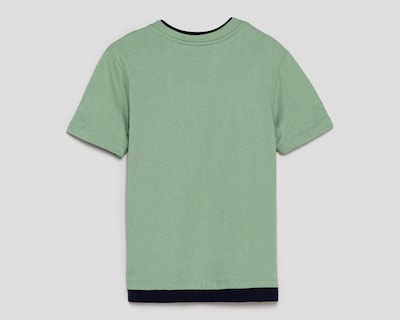 Foto 2 | Playera Cuello Redondo Verde Refill para Niño