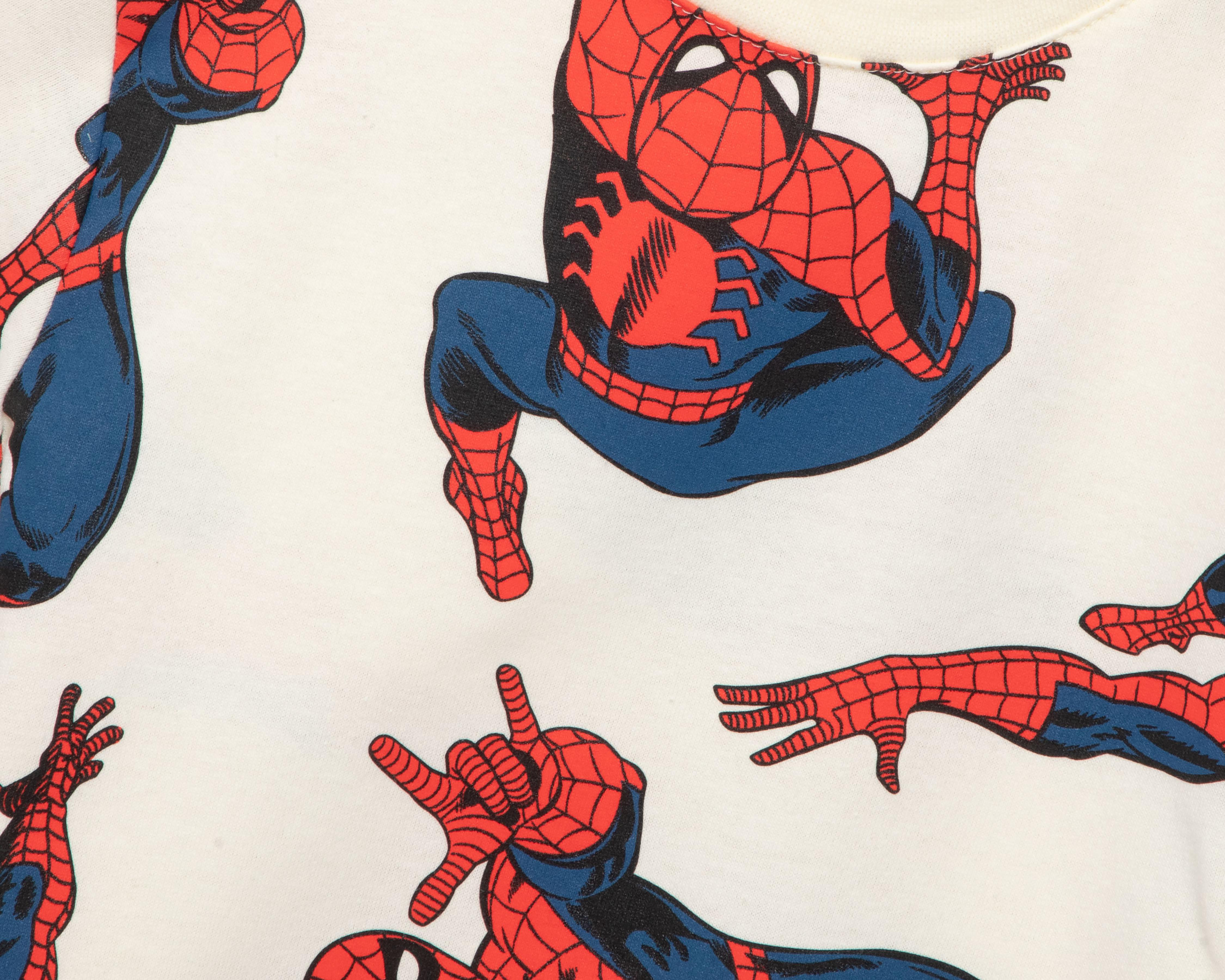 Foto 5 pulgar | Playera Marvel Spider-Man para Niño 2 Piezas