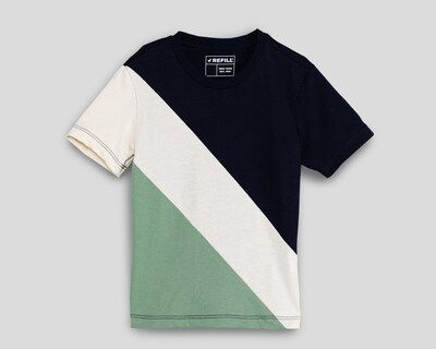 Foto 1 | Playera Refill Manga Corta Multicolor para Niño