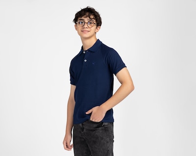 Foto 1 | Playera Polo York Team Polo Club Manga Corta Azul para Hombre