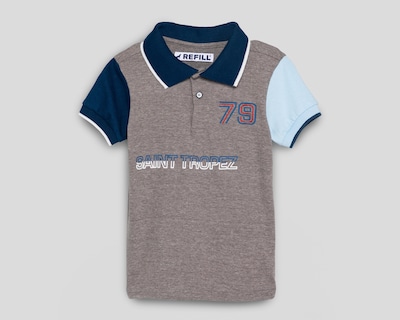 Foto 1 | Playera Manga Corta Refill para Niño