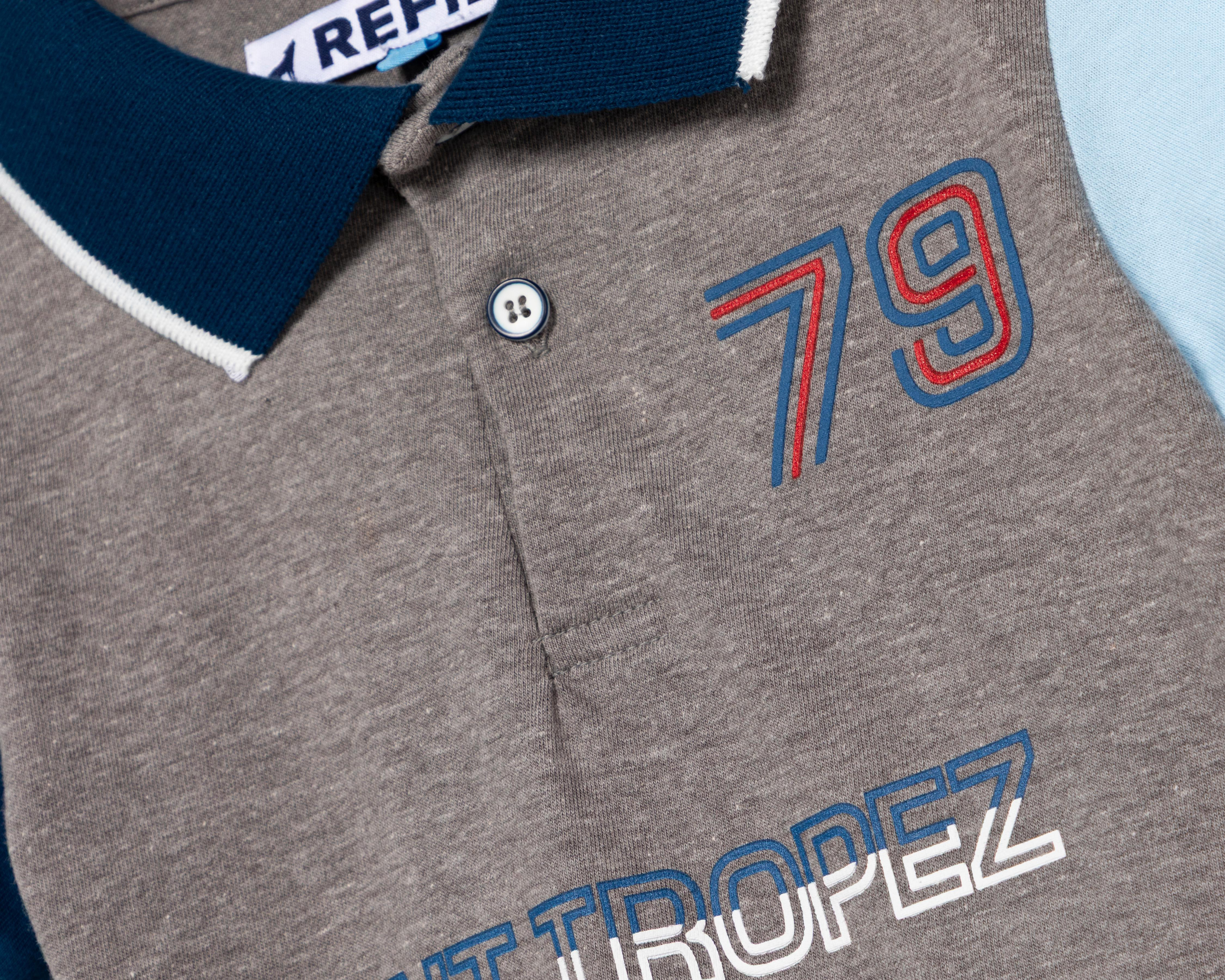 Foto 4 pulgar | Playera Manga Corta Refill para Niño