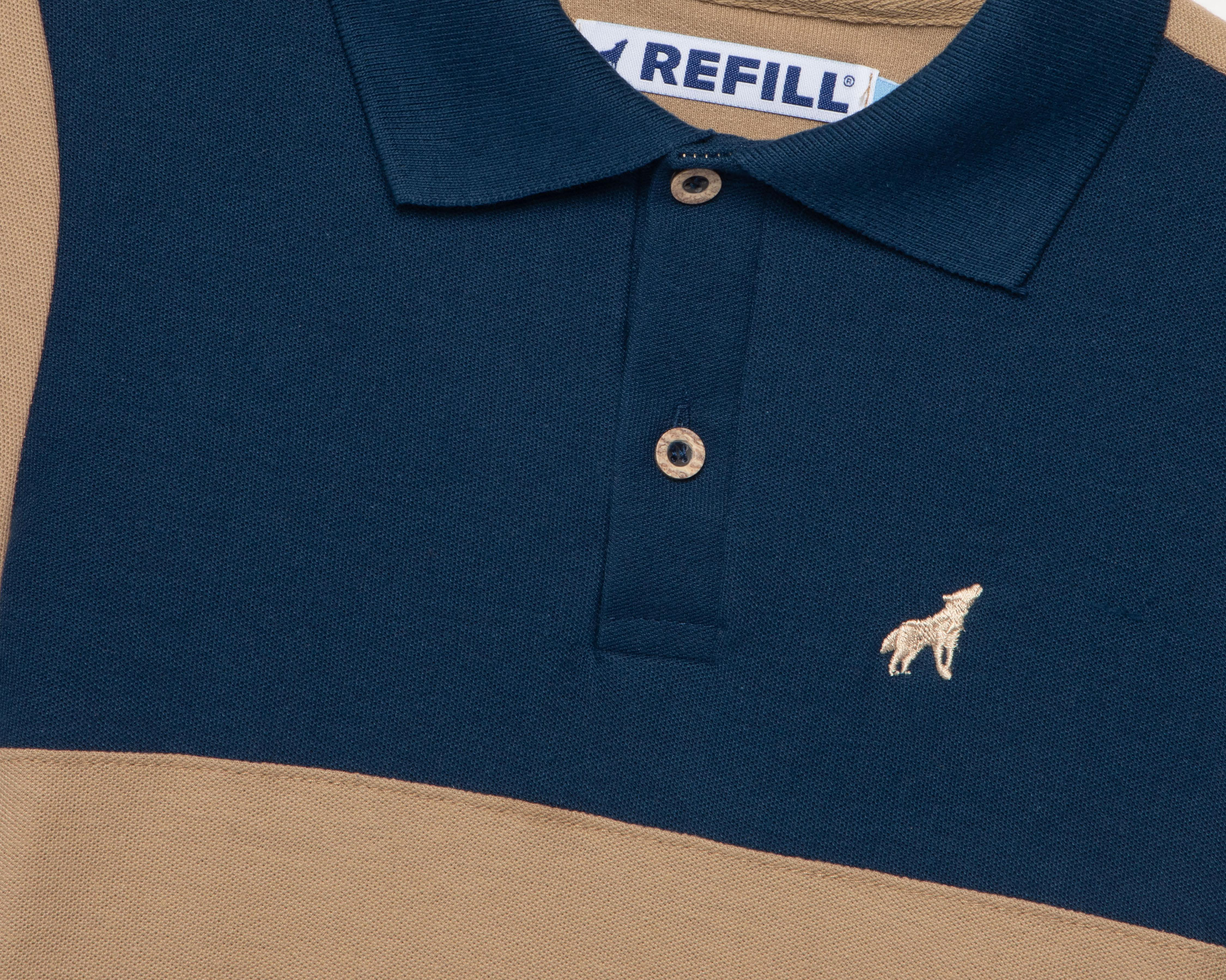 Foto 4 pulgar | Playera Polo Refill Multicolor para Niño