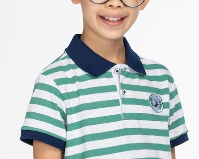 Foto 4 | Playera de Cuello Polo Multicolor Refill para Niño