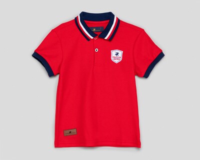 Foto 1 | Playera Polo York Team Polo Club Roja para Niño