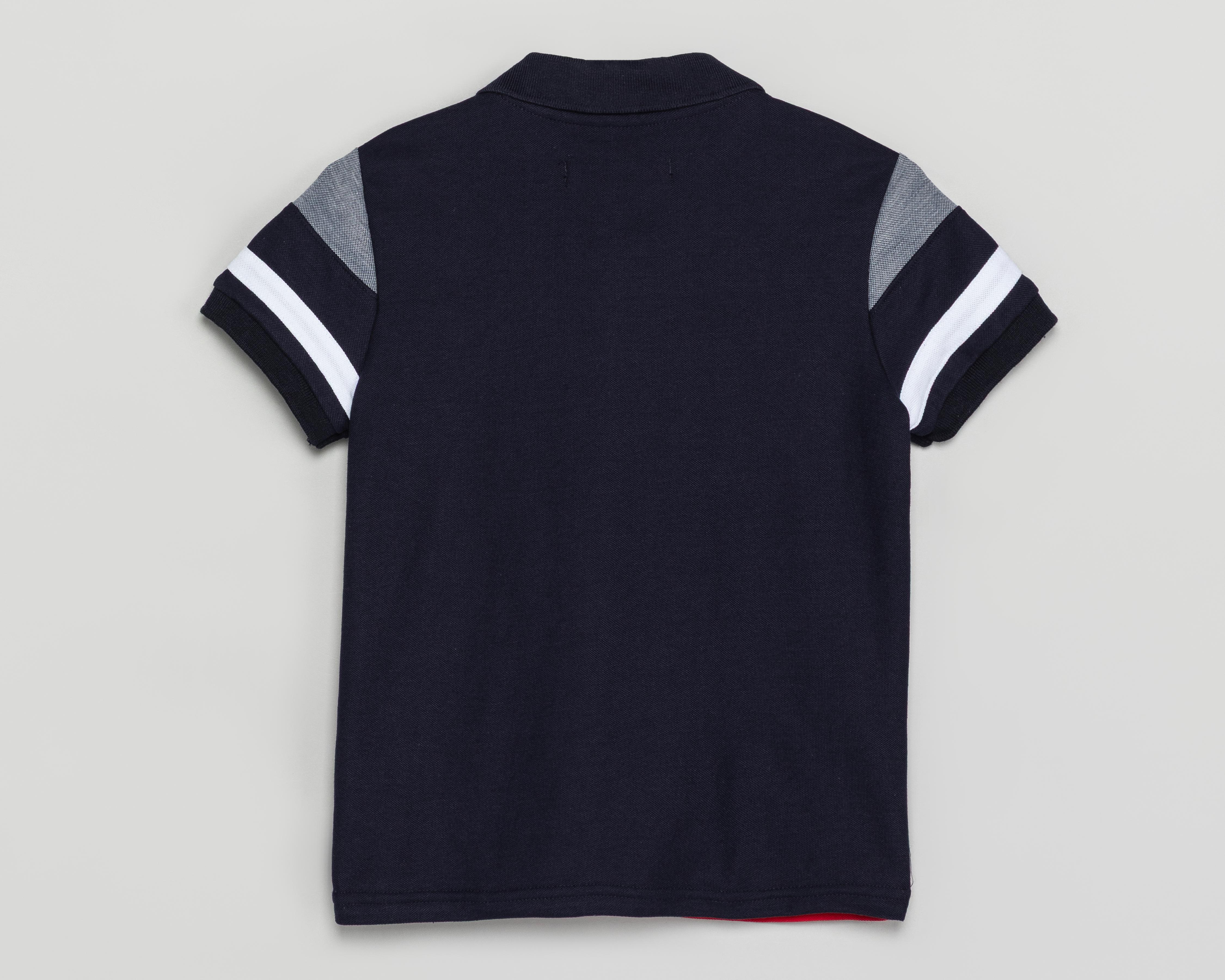 Foto 2 | Playera Polo Refill Rojo para Niño
