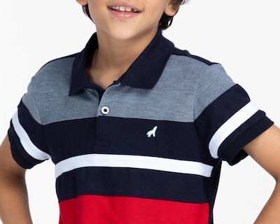 Foto 4 | Playera Polo Refill Rojo para Niño