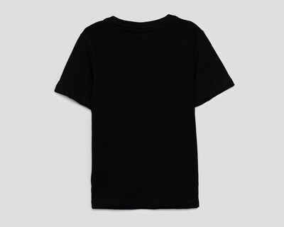 Foto 2 | Playera de Cuello Redondo Negra Minecraft para Niño