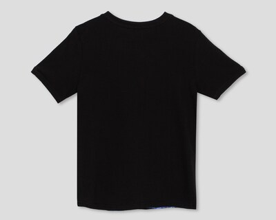 Foto 2 | Playera de Cuello Redondo Negra Marvel para Niño