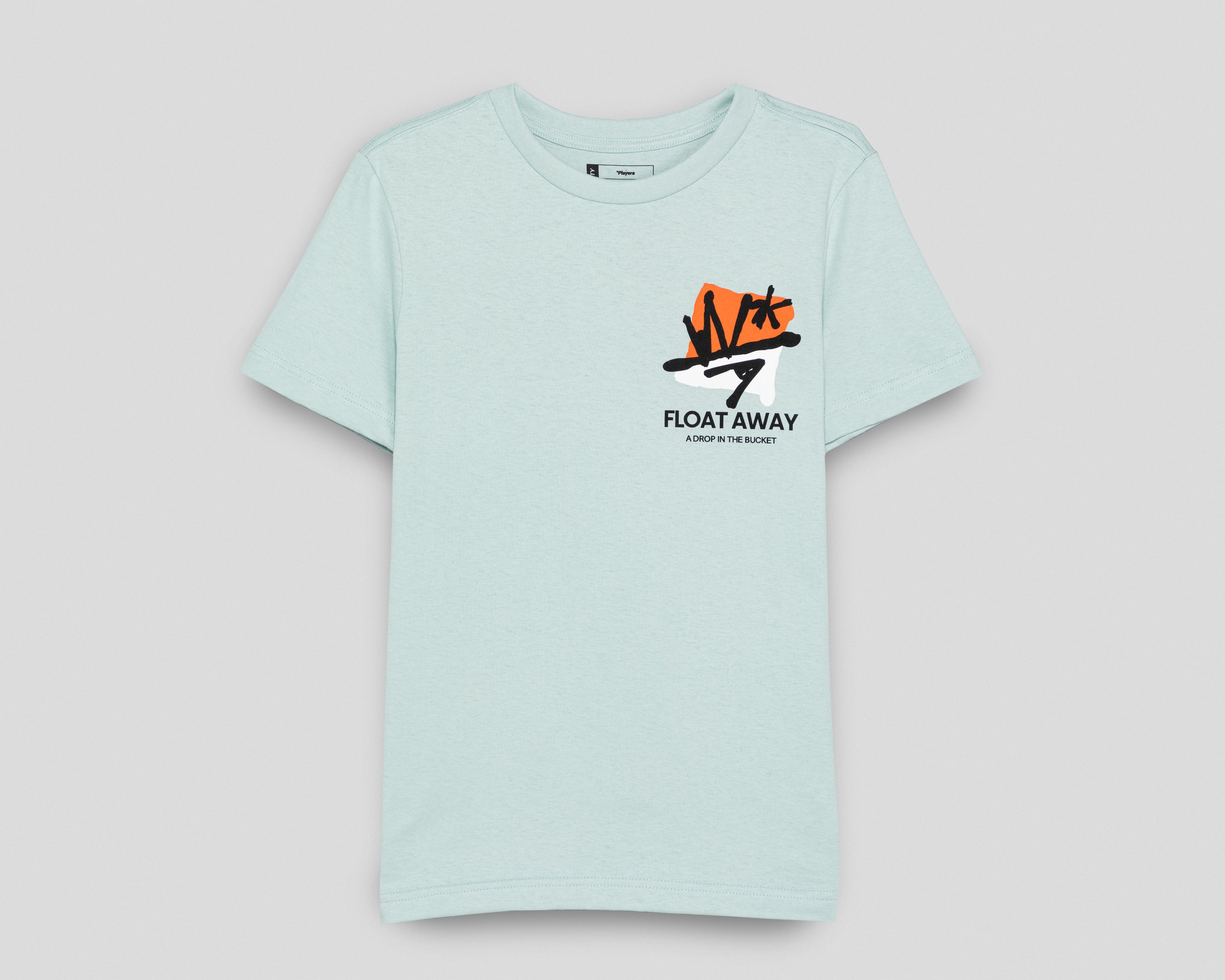 Playera Cuello Redondo Neo*City Azul Juvenil