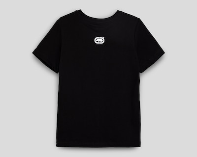 Foto 2 | Playera de Cuello Redondo Negra Eckó Unltd. Juvenil