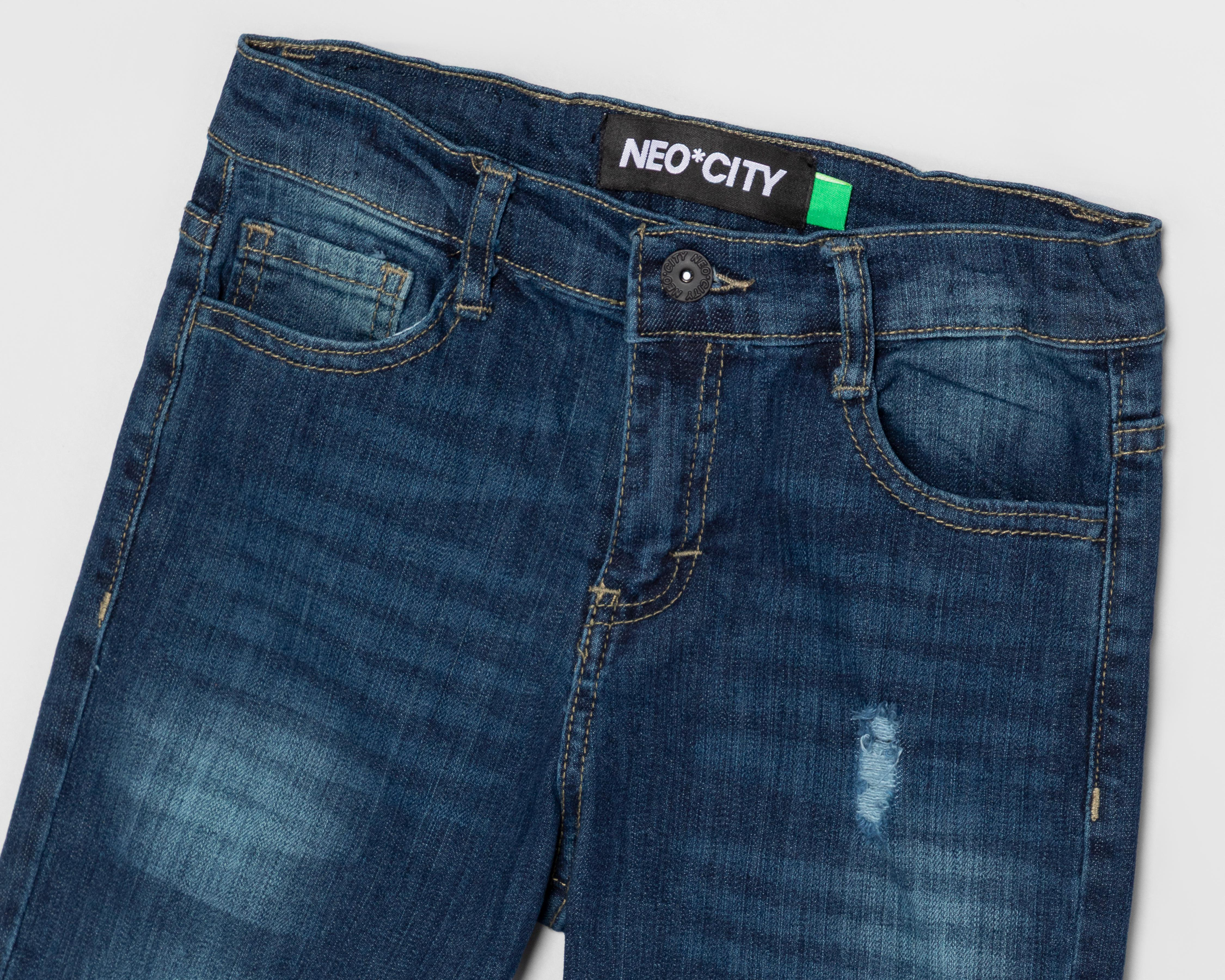 Foto 4 pulgar | Pantalón Neo*City Slim para Niño