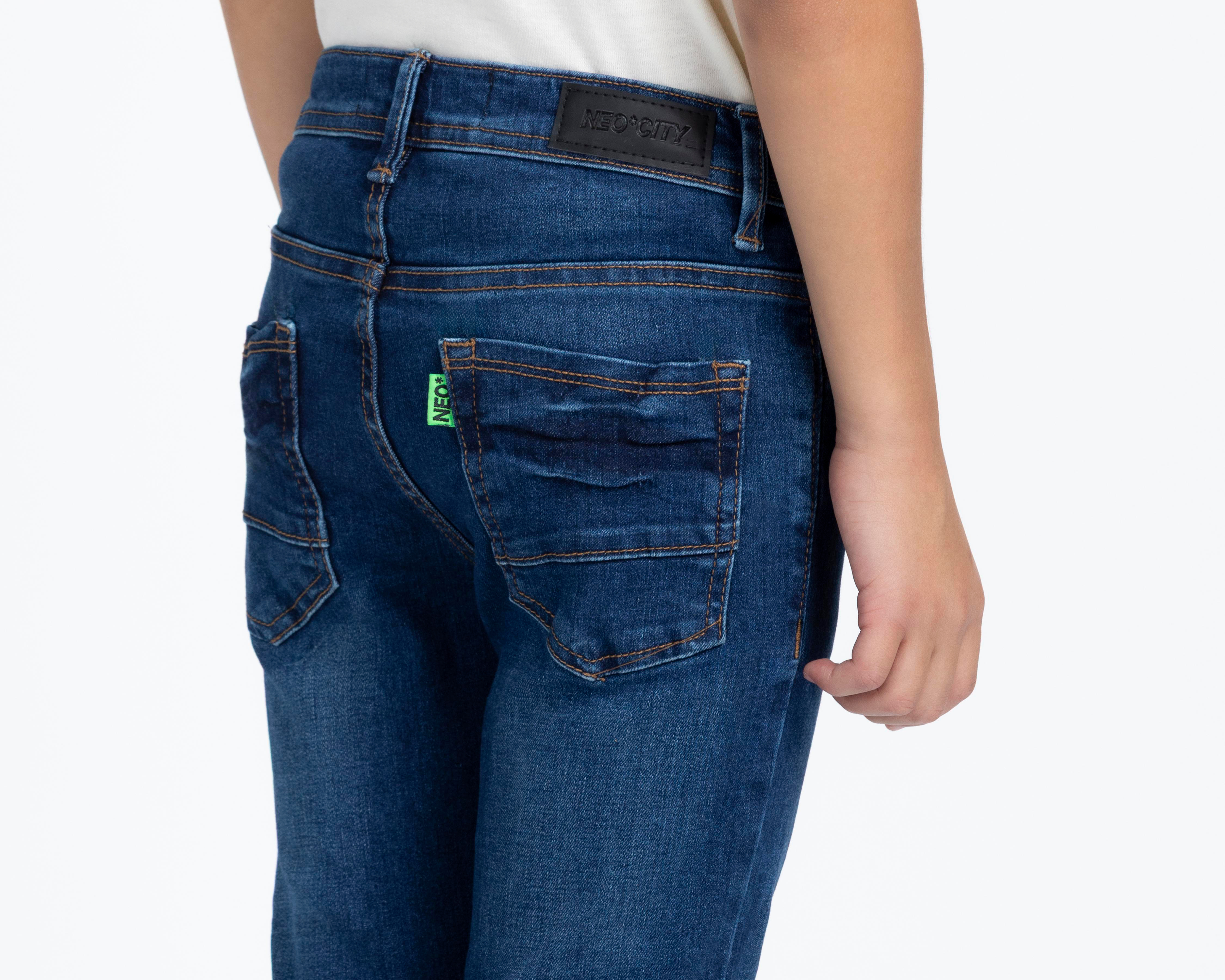 Foto 5 | Pantalón Neo*City Skinny para Niño
