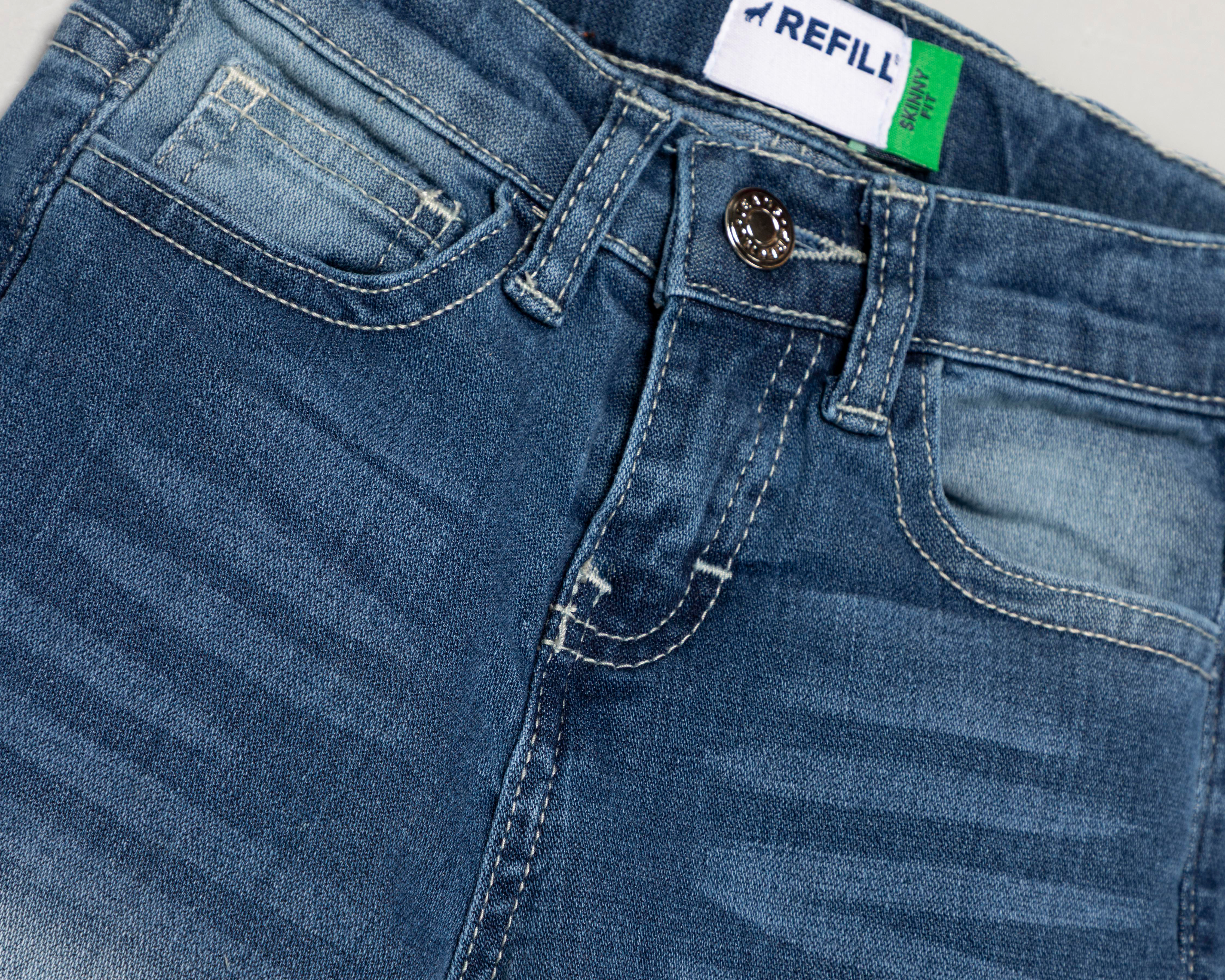 Foto 4 pulgar | Pantalón Refill Skinny para Niño