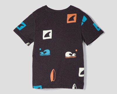 Foto 2 | Playera Refill Manga Corta Estampada para Niño