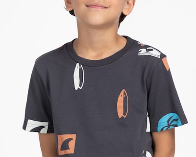 Foto 4 | Playera Refill Manga Corta Estampada para Niño