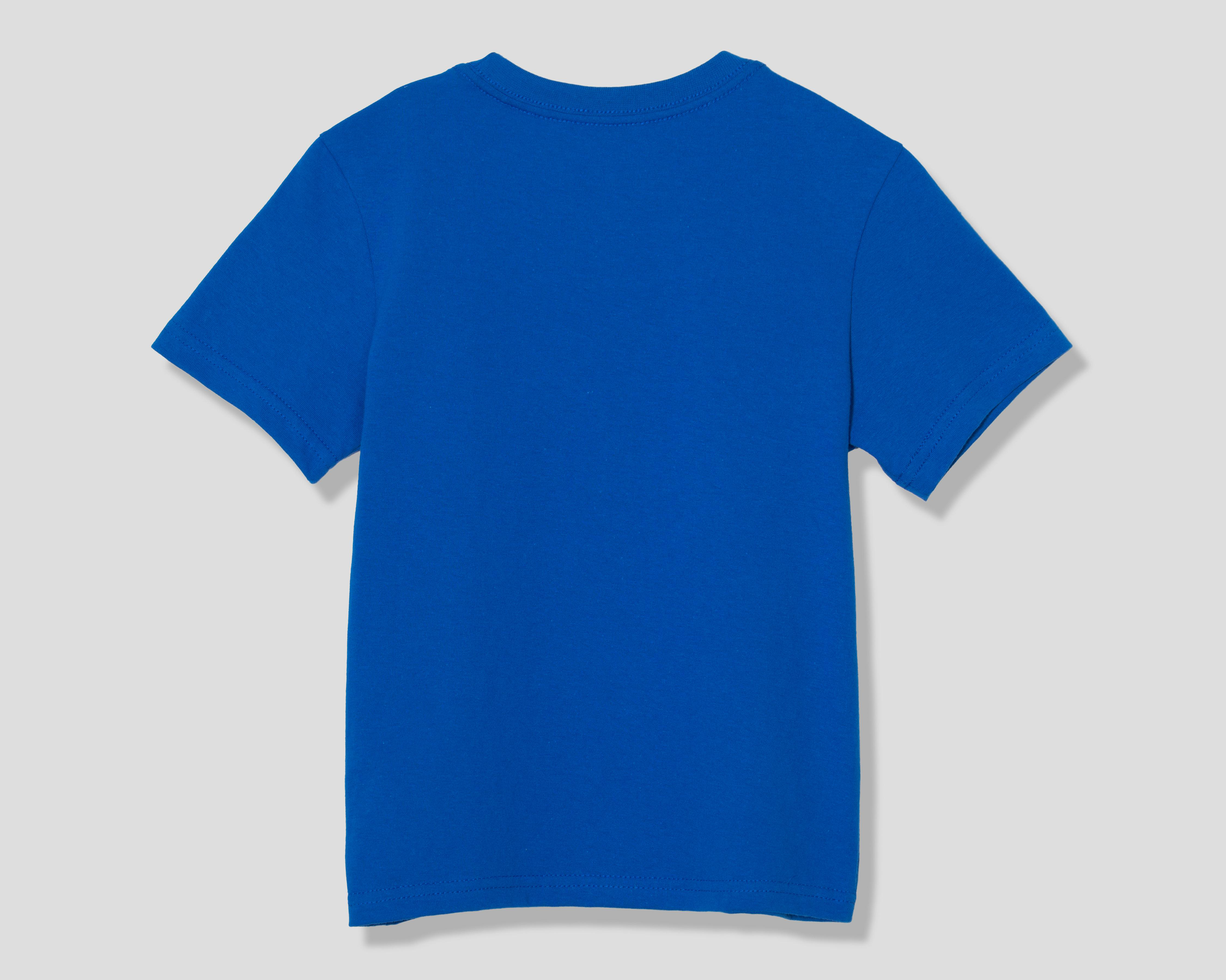 Foto 2 | Playera de Cuello Redondo Azul Superman para Niño