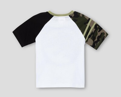 Foto 2 | Playera de Cuello Redondo Blanca Jurassic World para Niño